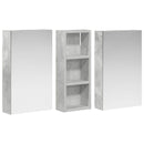 vidaXL Fürdőszobai Szekrény Szett 3 pcs 80 x 10,5 x 50 cm Faanyag