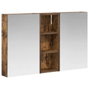 vidaXL Fürdőszobai Szekrény Szett 3 pcs 80 x 10,5 x 50 cm Faanyag