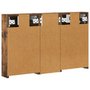 vidaXL Fürdőszobai Szekrény Szett 3 pcs 80 x 10,5 x 50 cm Faanyag