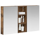 vidaXL Fürdőszobai Szekrény Szett 3 pcs 80 x 10,5 x 50 cm Faanyag