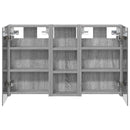 vidaXL Fürdőszobai Szekrény Szett 3 pcs 80 x 10,5 x 50 cm Faanyag