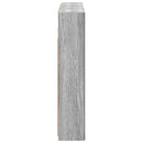 vidaXL Fürdőszobai Szekrény Szett 3 pcs 80 x 10,5 x 50 cm Faanyag