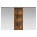 vidaXL Fürdőszobai Szekrény Szett 3 pcs 80 x 10,5 x 50 cm Faanyag