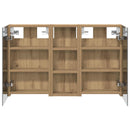 vidaXL Fürdőszobai Szekrény Szett 3 pcs 80 x 10,5 x 50 cm Faanyag
