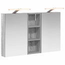 vidaXL Fürdőszobai Szekrény Szett 3 pcs 80 x 10,5 x 50 cm Faanyag