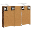 vidaXL Fürdőszobai Szekrény Szett 3 pcs 80 x 10,5 x 50 cm Faanyag