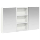 vidaXL Fürdőszobai Szekrény Szett 3 db 90 x 10,5 x 50 cm Szerelt fa