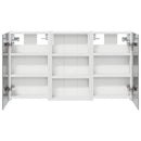 vidaXL Fürdőszobai Szekrény Szett 3 db 90 x 10,5 x 50 cm Szerelt fa