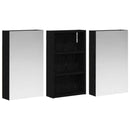 vidaXL Fürdőszobai Szekrény Szett 3 pcs 90 x 10,5 x 50 cm Faanyag