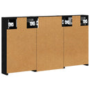 vidaXL Fürdőszobai Szekrény Szett 3 pcs 90 x 10,5 x 50 cm Faanyag