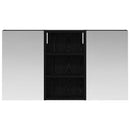 vidaXL Fürdőszobai Szekrény Szett 3 pcs 90 x 10,5 x 50 cm Faanyag