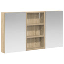 vidaXL Fürdőszobai Szekrény Szett 3 pcs 90 x 10,5 x 50 cm Faanyag