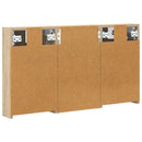 vidaXL Fürdőszobai Szekrény Szett 3 pcs 90 x 10,5 x 50 cm Faanyag