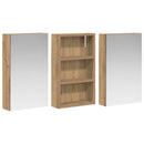 vidaXL Fürdőszobai Szekrény Szett 3 db 90 x 10,5 x 50 cm Szerelt fa