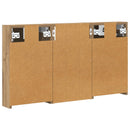 vidaXL Fürdőszobai Szekrény Szett 3 db 90 x 10,5 x 50 cm Szerelt fa