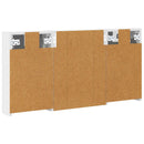 vidaXL Fürdőszobai Szekrény Szett 3 pcs 100 x 10,5 x 50 cm Faanyag