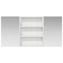 vidaXL Fürdőszobai Szekrény Szett 3 pcs 100 x 10,5 x 50 cm Faanyag