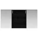 vidaXL Fürdőszobai Szekrény Szett 3 pcs 100 x 10,5 x 50 cm Faanyag