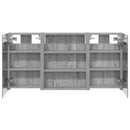 vidaXL Fürdőszobai Szekrény Szett 3 pcs 100 x 10,5 x 50 cm Faanyag