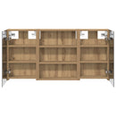 vidaXL Fürdőszobai Szekrény Szett 3 pcs 100 x 10,5 x 50 cm Faanyag