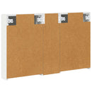 vidaXL Fürdőszobai Szekrény Szett 3 pcs 100 x 10,5 x 60,5 cm Faanyag