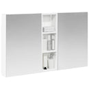 vidaXL Fürdőszobai Szekrény Szett 3 pcs 100 x 10,5 x 60,5 cm Faanyag