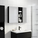 vidaXL Fürdőszobai Szekrény Szett 3 pcs 100 x 10,5 x 60,5 cm Faanyag