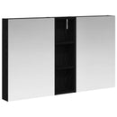 vidaXL Fürdőszobai Szekrény Szett 3 pcs 100 x 10,5 x 60,5 cm Faanyag