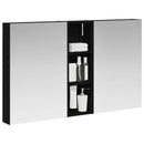 vidaXL Fürdőszobai Szekrény Szett 3 pcs 100 x 10,5 x 60,5 cm Faanyag