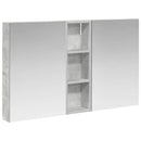 vidaXL Fürdőszobai Szekrény Szett 3 pcs 100 x 10,5 x 60,5 cm Faanyag