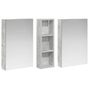 vidaXL Fürdőszobai Szekrény Szett 3 pcs 100 x 10,5 x 60,5 cm Faanyag