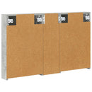 vidaXL Fürdőszobai Szekrény Szett 3 pcs 100 x 10,5 x 60,5 cm Faanyag