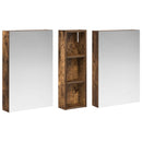 vidaXL Fürdőszobai Szekrény Szett 3 pcs 100 x 10,5 x 60,5 cm Faanyag