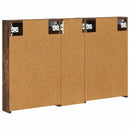 vidaXL Fürdőszobai Szekrény Szett 3 db 100 x 10,5 x 60,5 cm Szerelt fa