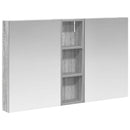 vidaXL Fürdőszobai Szekrény Szett 3 pcs 100 x 10,5 x 60,5 cm Faanyag