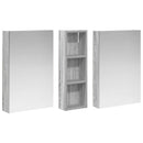 vidaXL Fürdőszobai Szekrény Szett 3 pcs 100 x 10,5 x 60,5 cm Faanyag