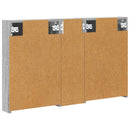 vidaXL Fürdőszobai Szekrény Szett 3 pcs 100 x 10,5 x 60,5 cm Faanyag