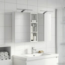 vidaXL Fürdőszobai Szekrény Szett 3 pcs 100 x 10,5 x 60,5 cm Faanyag