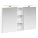 vidaXL Fürdőszobai Szekrény Szett 3 pcs 100 x 10,5 x 60,5 cm Faanyag
