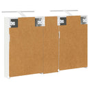 vidaXL Fürdőszobai Szekrény Szett 3 pcs 100 x 10,5 x 60,5 cm Faanyag