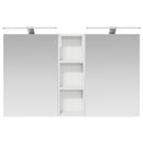 vidaXL Fürdőszobai Szekrény Szett 3 pcs 100 x 10,5 x 60,5 cm Faanyag
