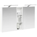 vidaXL Fürdőszobai Szekrény Szett 3 pcs 100 x 10,5 x 60,5 cm Faanyag