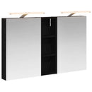 vidaXL Fürdőszobai Szekrény Szett 3 pcs 100 x 10,5 x 60,5 cm Faanyag