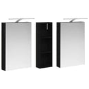 vidaXL Fürdőszobai Szekrény Szett 3 pcs 100 x 10,5 x 60,5 cm Faanyag
