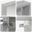 vidaXL Fürdőszobai Szekrény Szett 3 pcs 100 x 10,5 x 60,5 cm Faanyag
