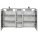 vidaXL Fürdőszobai Szekrény Szett 3 pcs 100 x 10,5 x 60,5 cm Faanyag