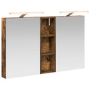 vidaXL Fürdőszobai Szekrény Szett 3 pcs 100 x 10,5 x 60,5 cm Faanyag