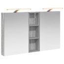vidaXL Fürdőszobai Szekrény Szett 3 pcs 100 x 10,5 x 60,5 cm Faanyag