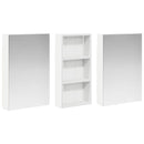 vidaXL Fürdőszobai Szekrény Szett 3 pcs 110 x 10,5 x 60,5 cm Faanyag