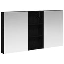 vidaXL Fürdőszobai Szekrény Szett 3 pcs 110 x 10,5 x 60,5 cm Faanyag